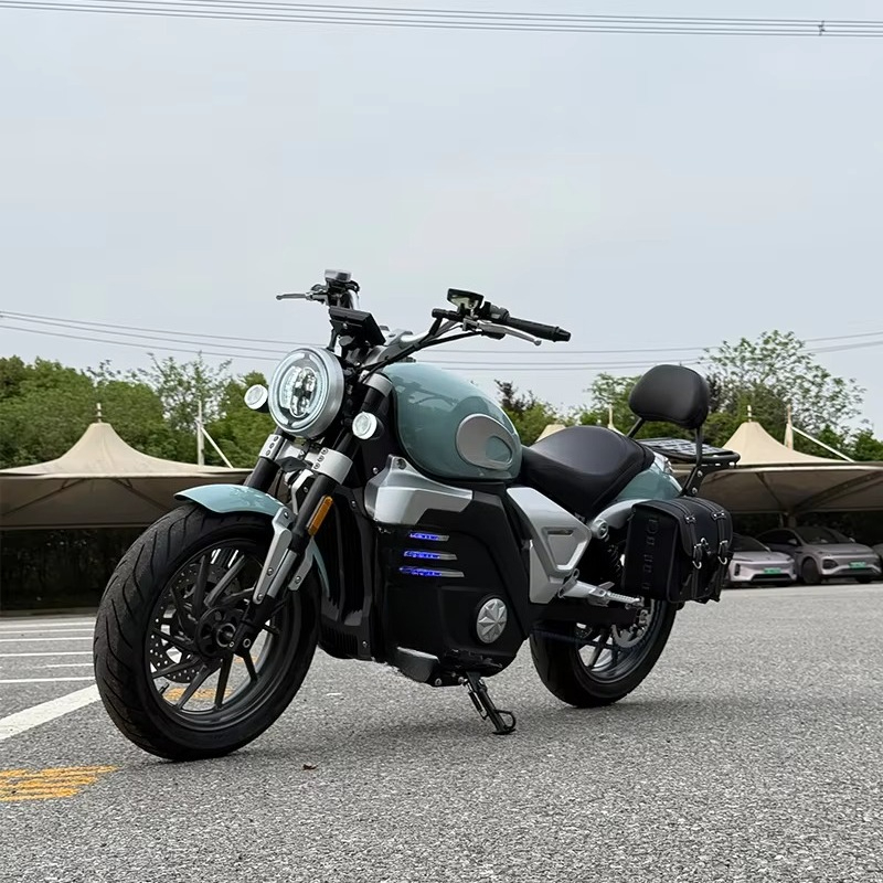 Retro Prince Central Racing El - 72V 5000W Electric Motorcycle ulasan dan harga