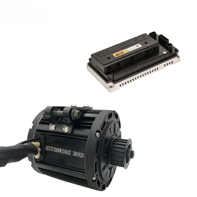 qs138 3000W Peak 9KW 72V 100KP - Mid Drive Motor Kit 72V 3000W ulasan dan harga
